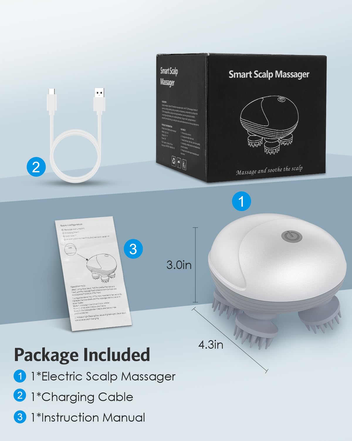 Electric Head Massager